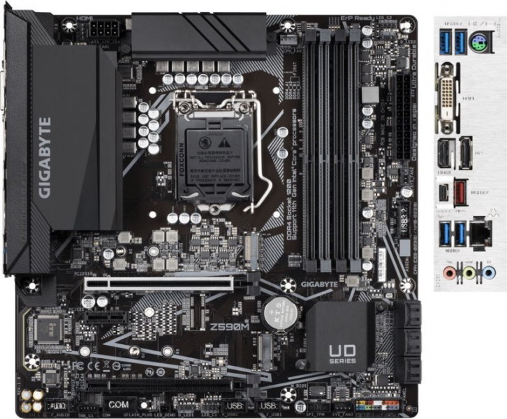 

Материнская плата Gigabyte Z590M (F00254526)