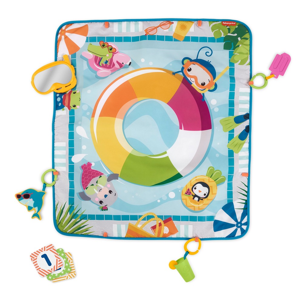 

Коврик-игровой центр Fisher-Price Морские приключения GRR44
