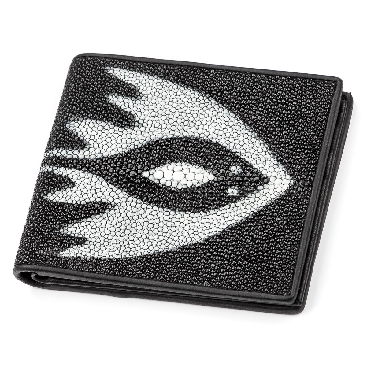 

Кошелёк STINGRAY LEATHER 18065 Кожа ската Черный
