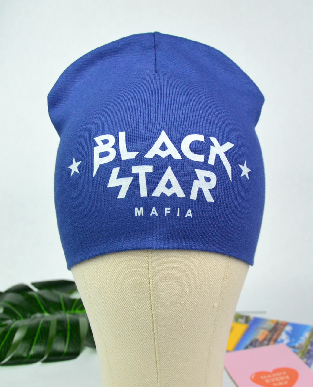

Шапка Black Star 6 мес-3 года ( 46-50 см ) синяя М0068