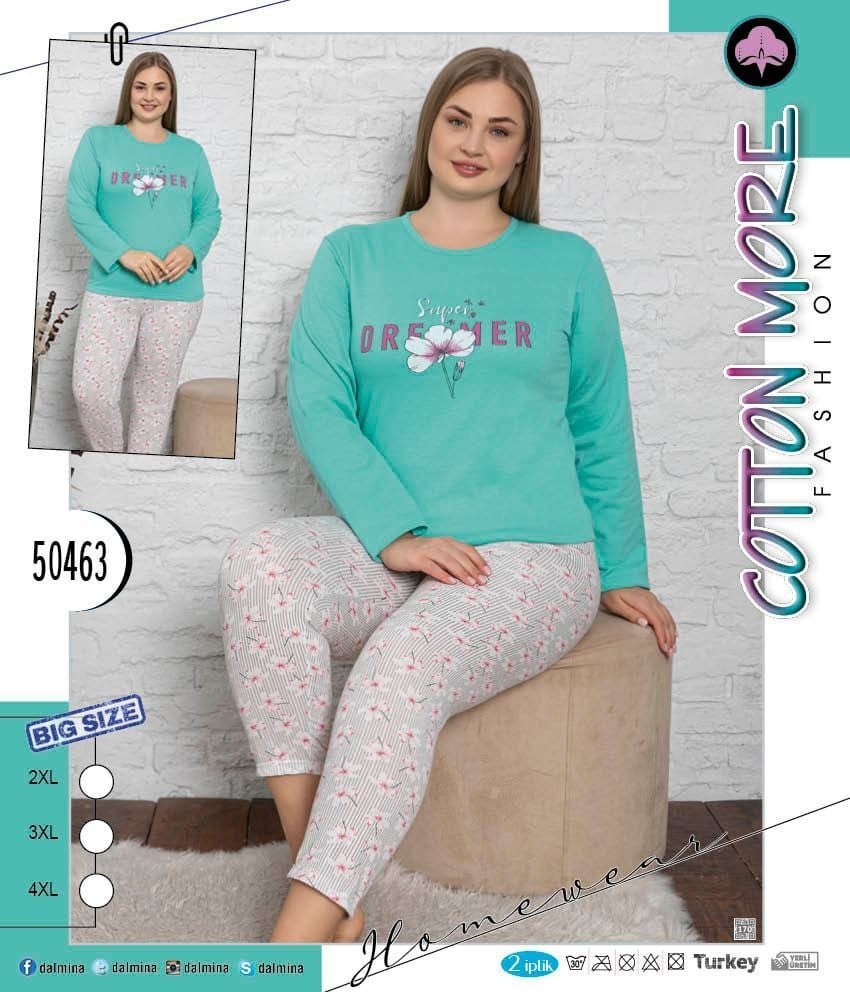 

Жіноча байкова піжама / Жіноча байкова піжама штани і кофта Cotton More  50463, Жіноча байкова піжама / Жіноча байкова піжама штани і кофта Cotton More 2XL 50463