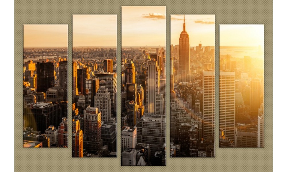 

Модульная картина "New York City 11" Holstart 85х130 см