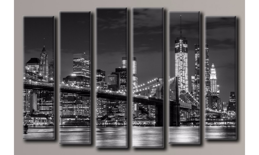 

Модульная картина New York City 13 Holstart 100х150 см