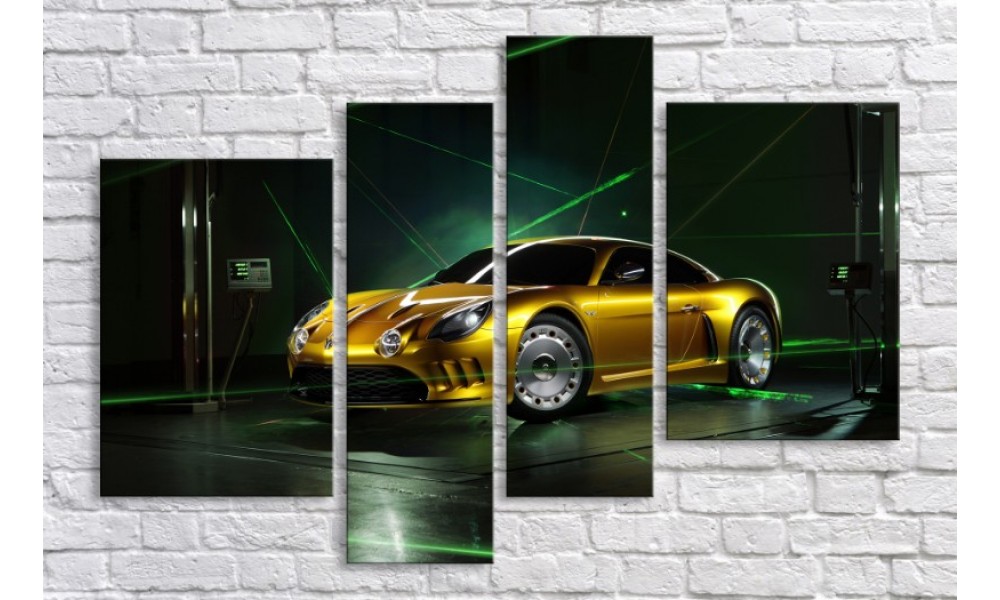 

Модульная картина Стильное авто Holstart 86х130 см