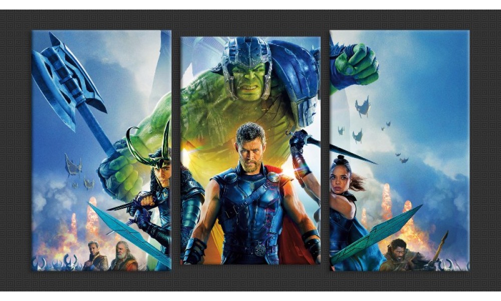 

Модульная картина Marvel Holstart 55х100 см
