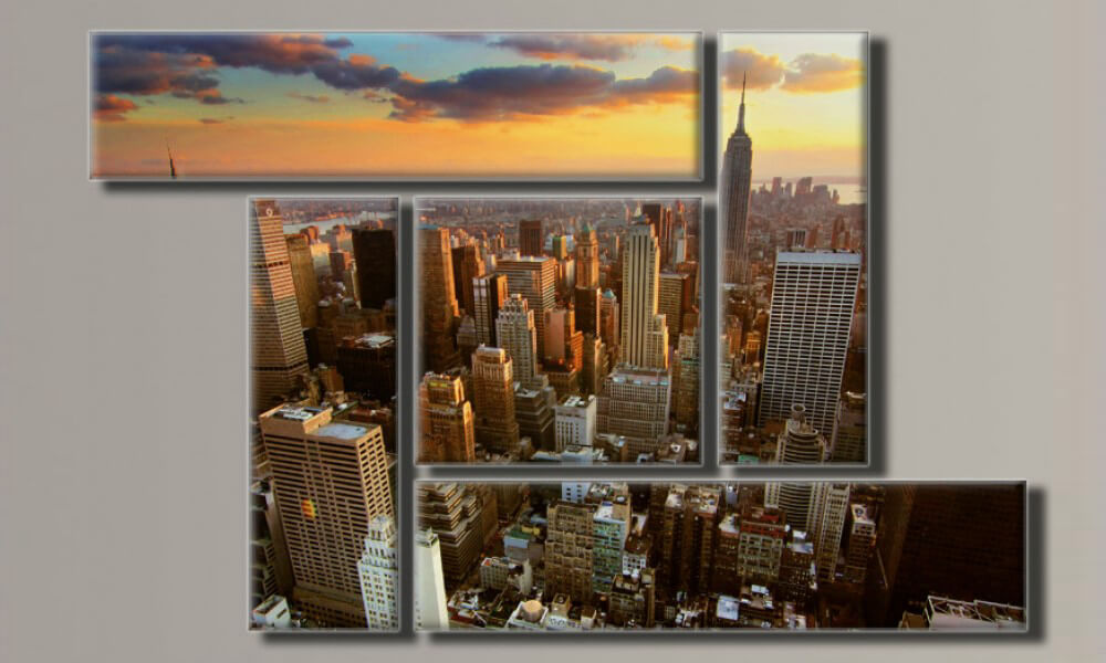 

Модульная картина "New York City 10" Holstart 96х150 см