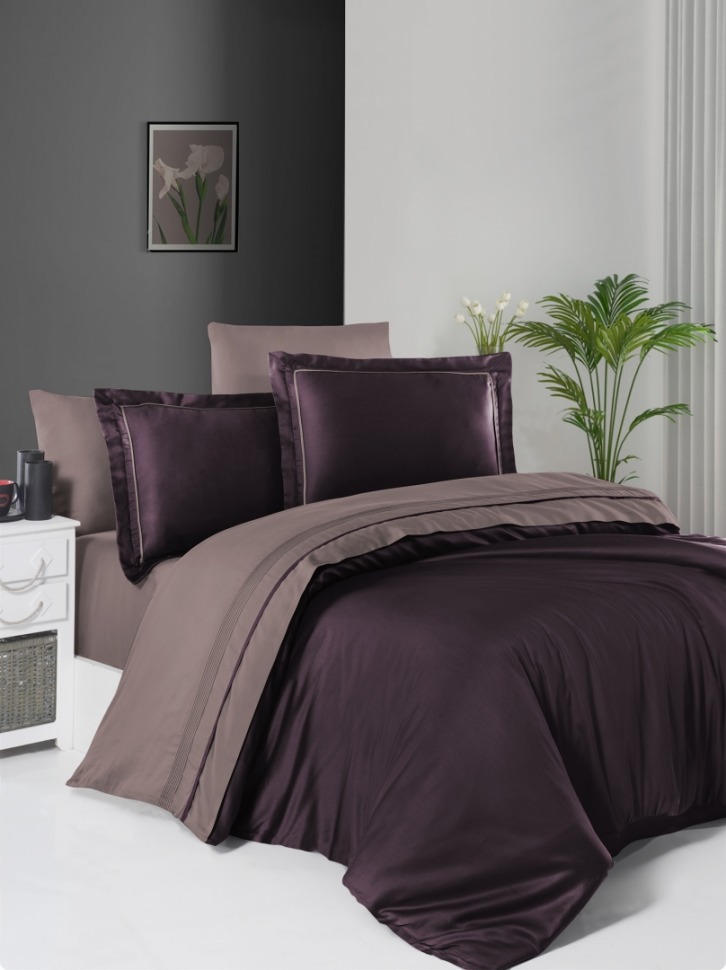 

Постельный комплект First Choice S-406 Serenity purple & lilac евро m017873