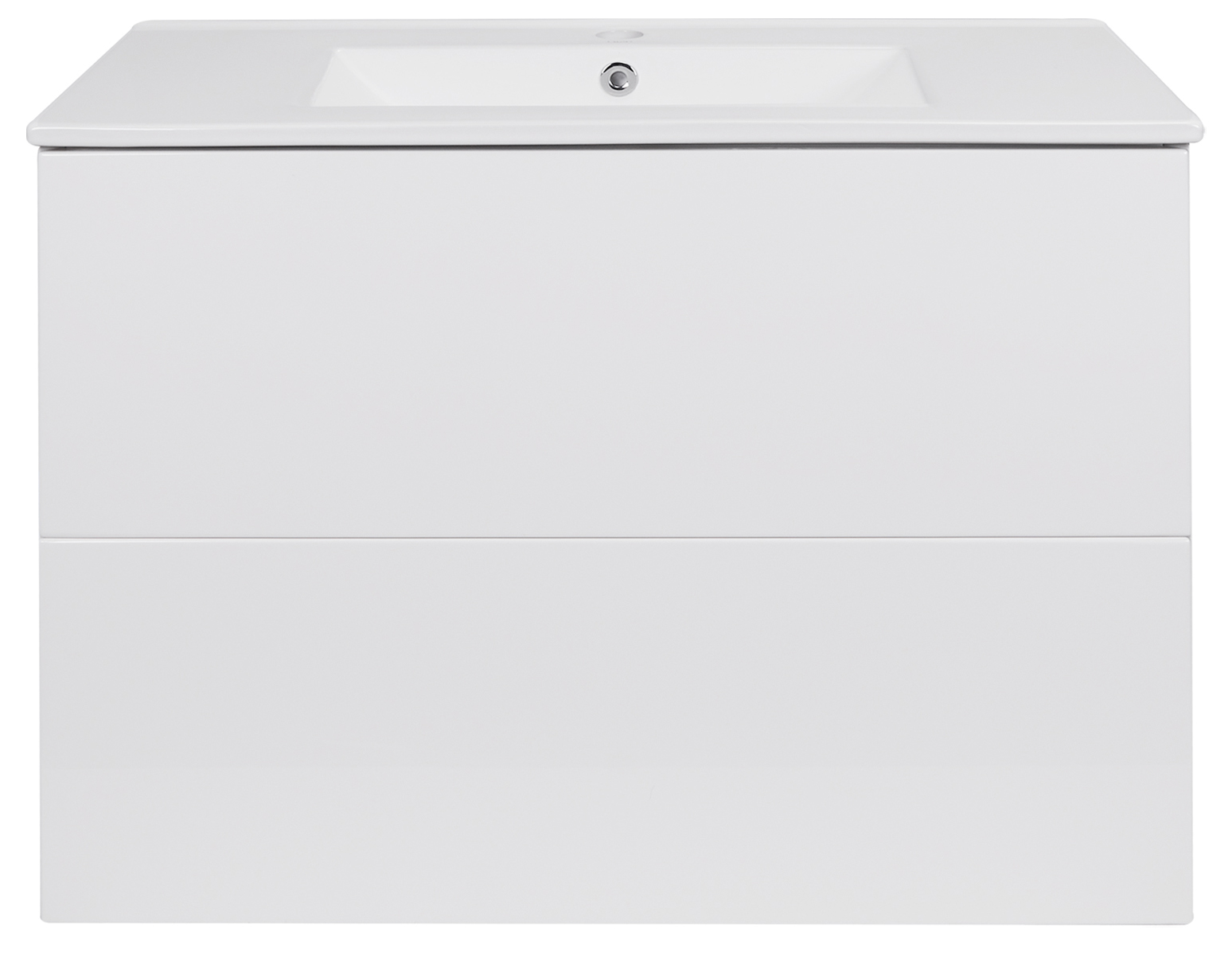 

Тумба подвесная Qtap Tern 800х580х437 White с умывальником QT1772TPЛ8013080CW