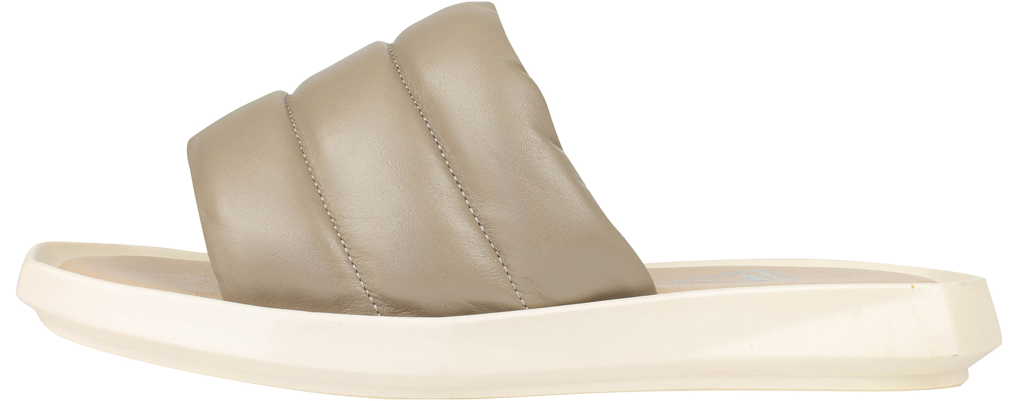 

Шлёпанцы женские бежевые натуральная кожа производство Украина Grani G143-156Z2-006KDb - размер 38 (24,3 см)