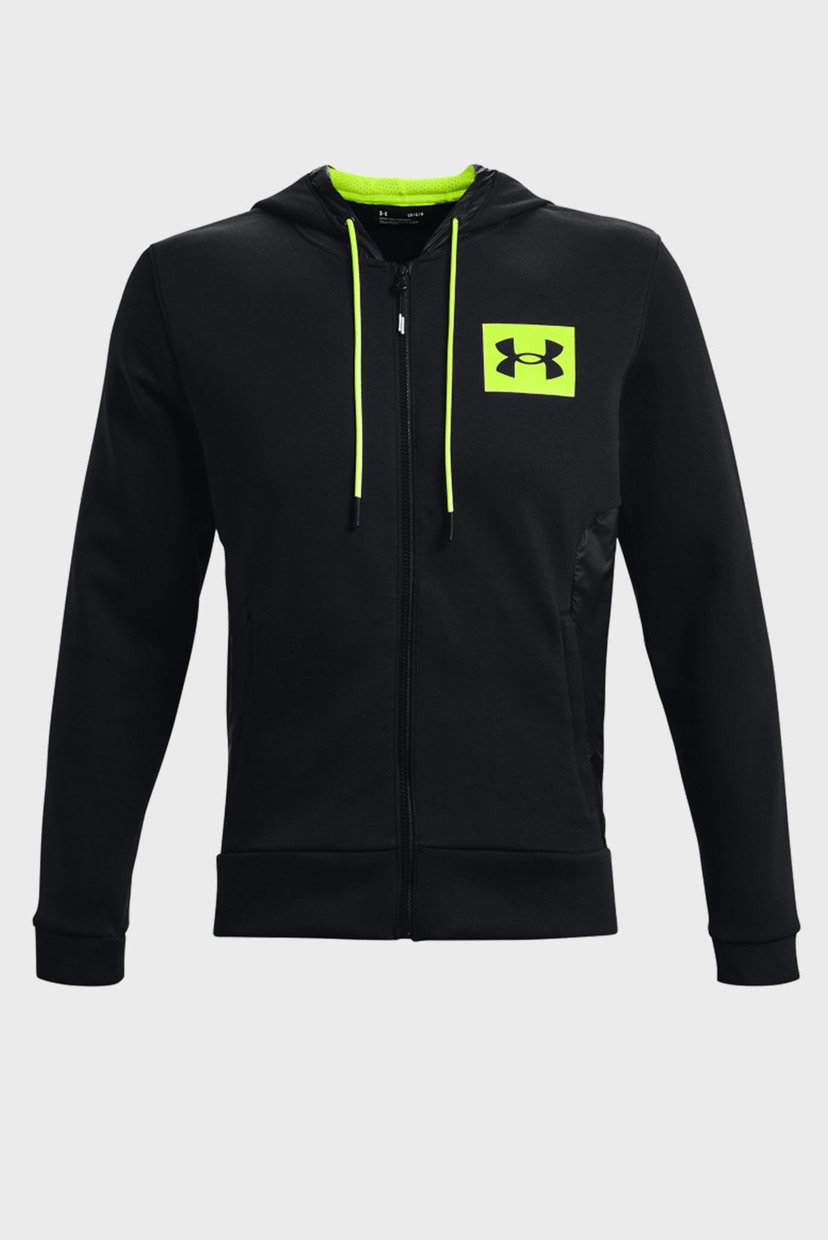 

Мужское черное худи UA SUMMIT KNIT FZ HOODIE Under Armour LG 1366232-002