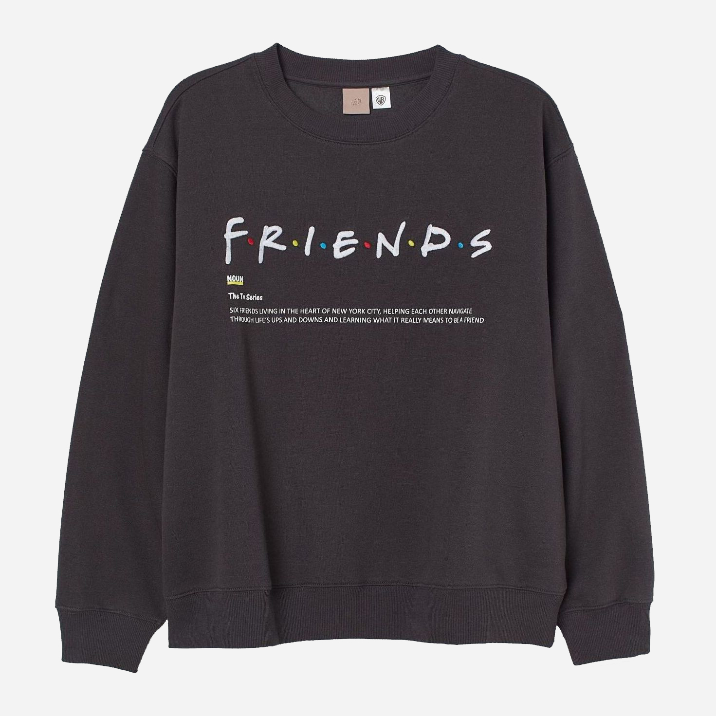 

Свитшот H&M 511-809349  Темно-серый, Свитшот H&M 511-809349 L Темно-серый