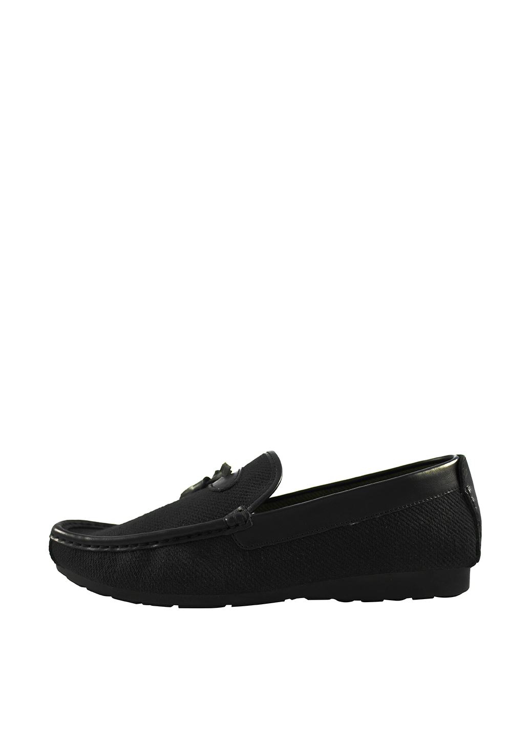 

Мокасины мужские чёрные из конопли Украина Canape Scarpe - размер 42 (28 см)