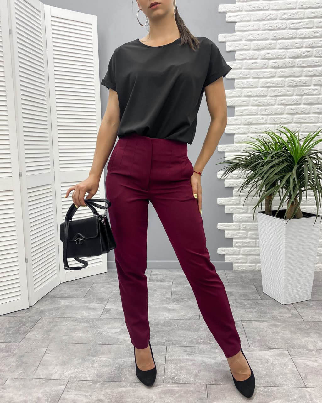 

Fashions • Брюки женские прямые Jenifer Fashions  марсала (1320-фг, Fashions • Брюки женские прямые Jenifer Fashions 44 марсала (1320-фг)