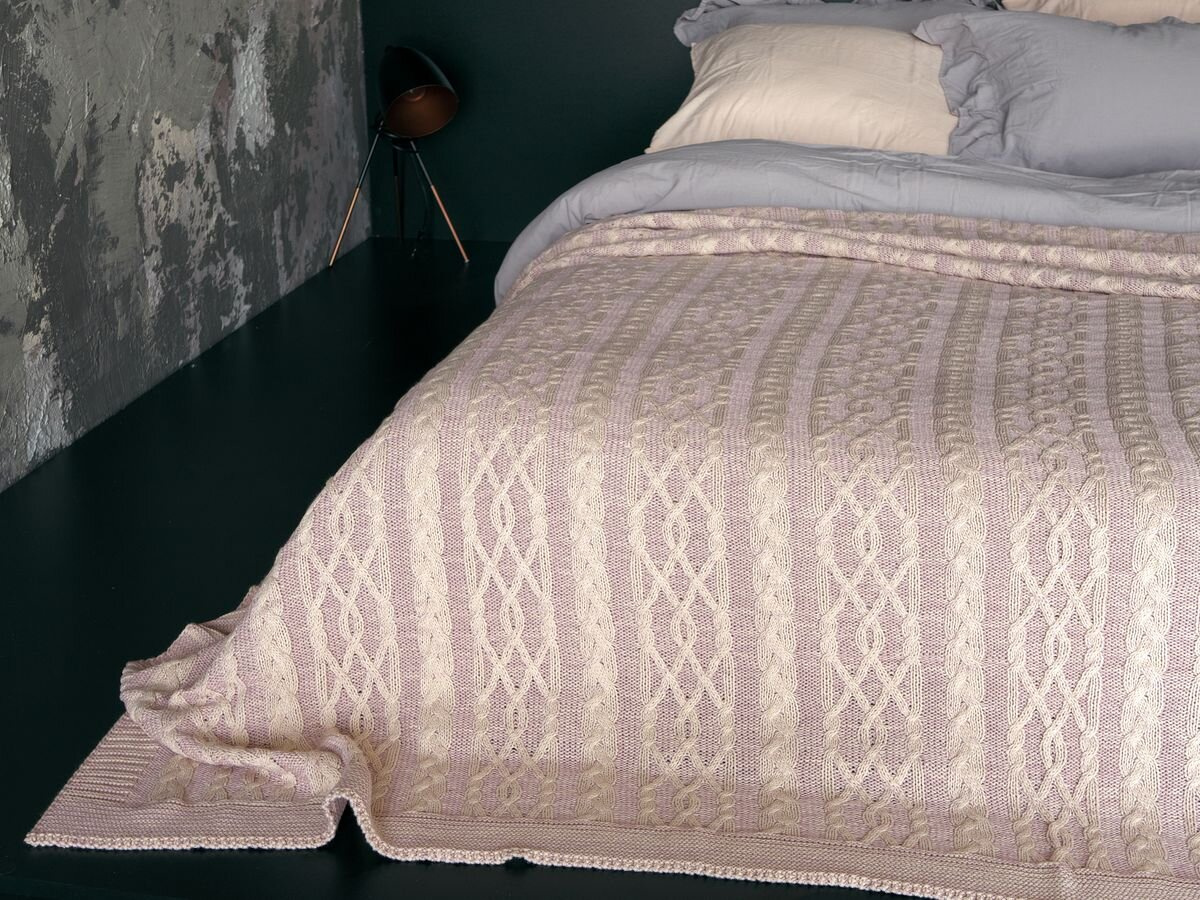 

Покрывало Betires Dolce Powder 220x240 см турция, хлопок, акрил
