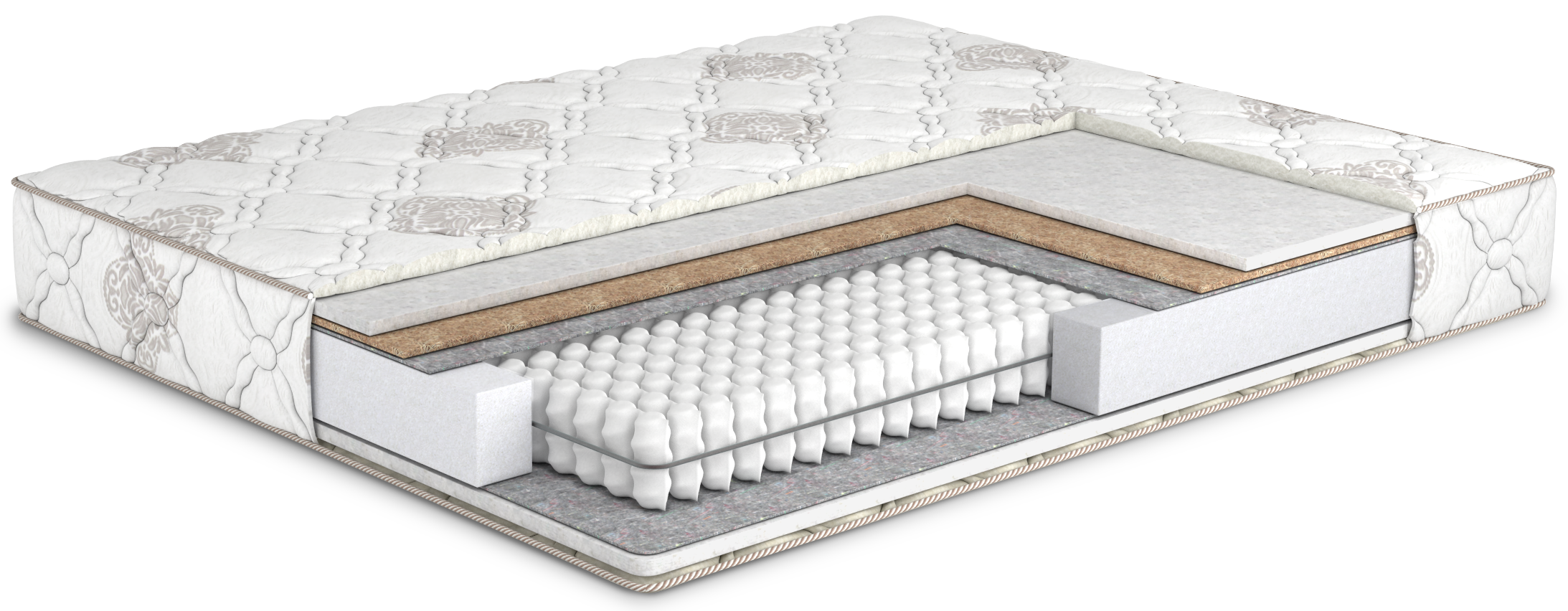 

Матрас Matroluxe Cappuccino Soft Plus/Капучино Софт Плюс 120x200 m_86249