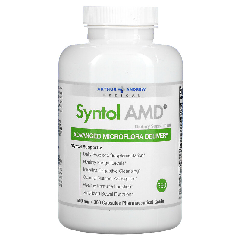 

Arthur Andrew Medical Syntol AMD Advanced Microflora Delivery 500 mg 360 капсул (4384303895)