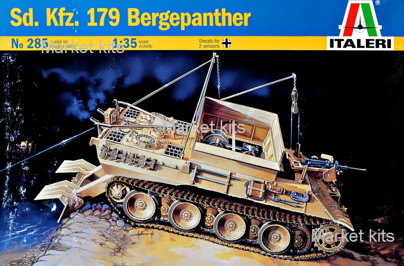 

БРЭМ Sd.Kfz.179 "Bergepanther" 1:35 ITALERI (IT0285)