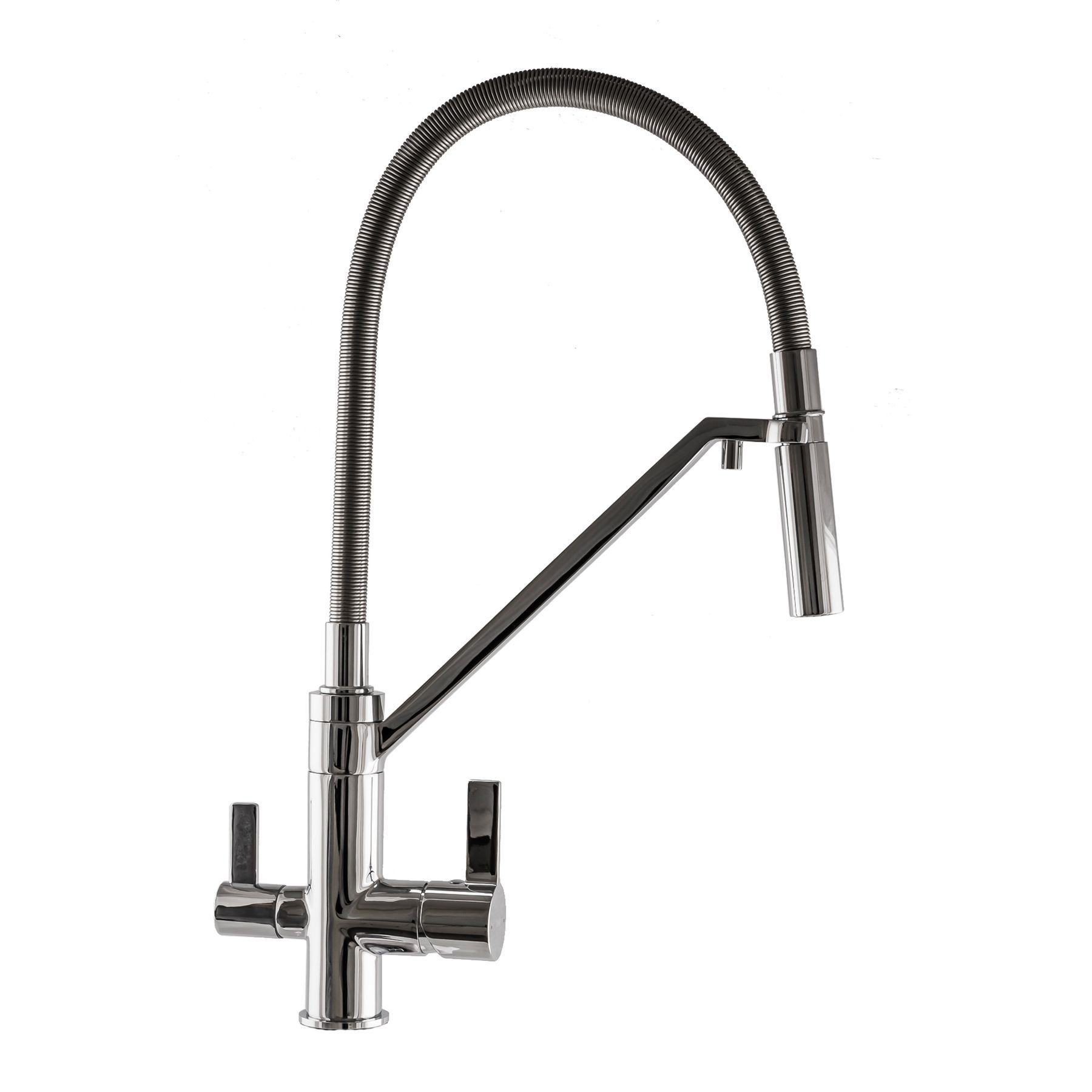 

Смеситель для кухни Topaz ZARA-P-8812-H24-S комбинированный под осмос