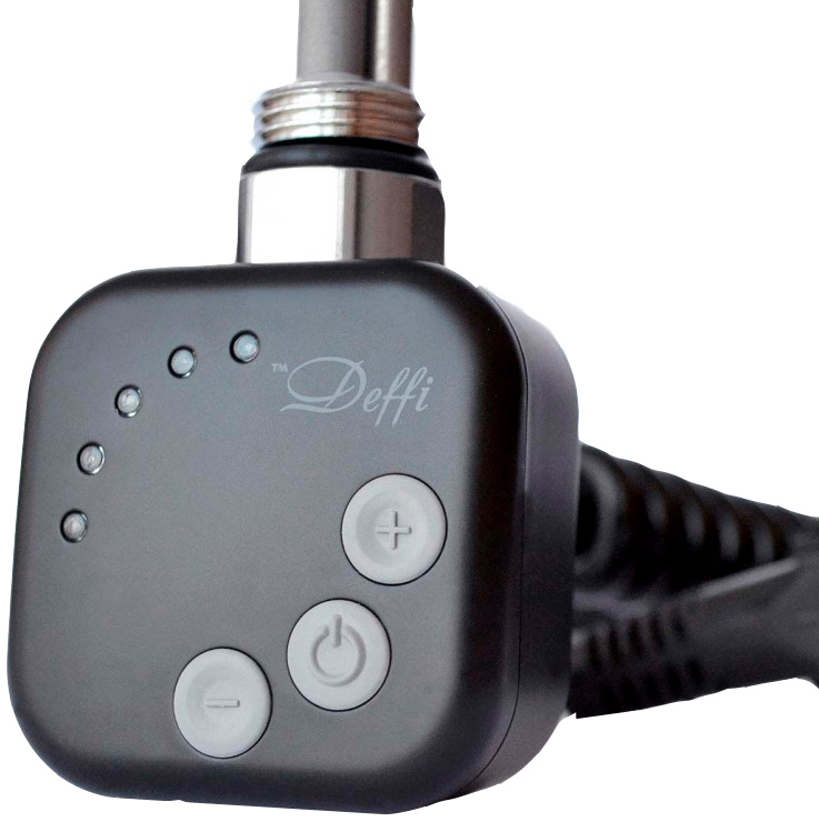 

ТЭН электрический Deffi HEC 600W черный