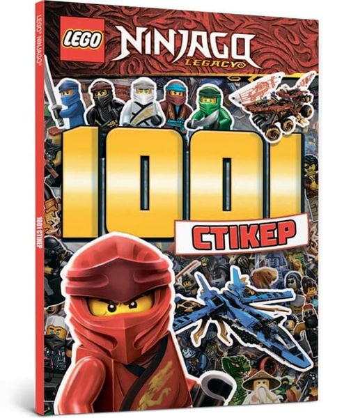 

Комикс Артбукс LEGO® Ninjago. 1001 стікер (9786177688517)