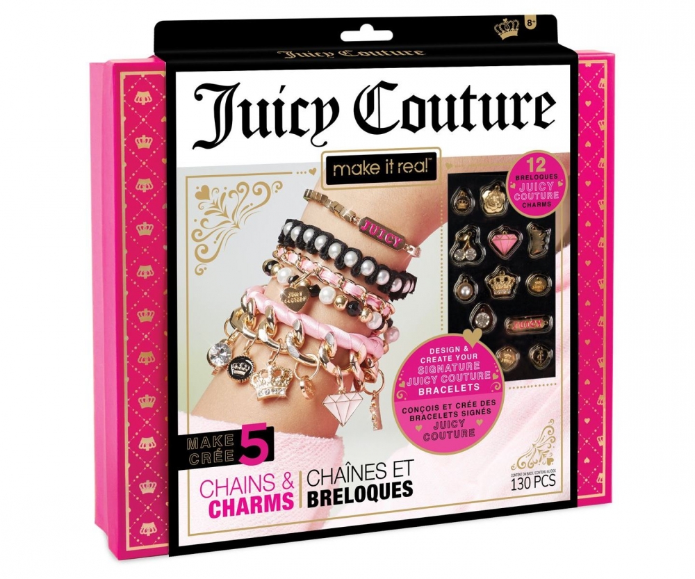 

Различные наборы для детского творчества Make it Real Juicy Couture Набор для создания шарм-браслетов “Королевский шарм” (MR4404)