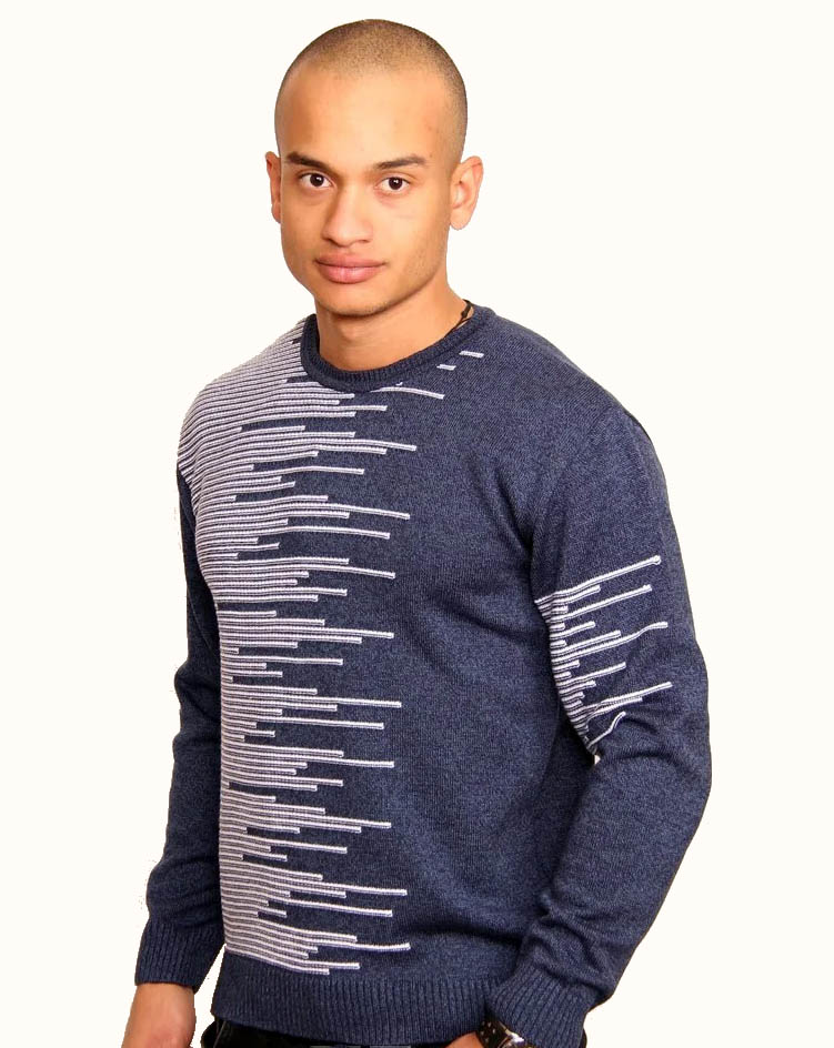 

Fashions • Свитер мужской Victor Fashions XXL джинс (№04144-лд)