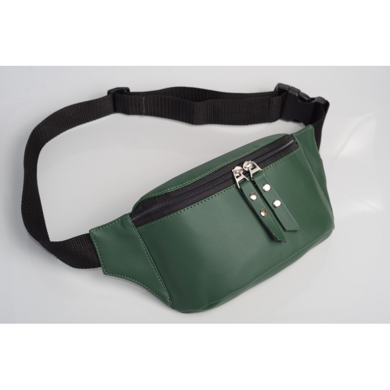 

Сумка на пояс бананка Tirso MTH зеленая Sambag