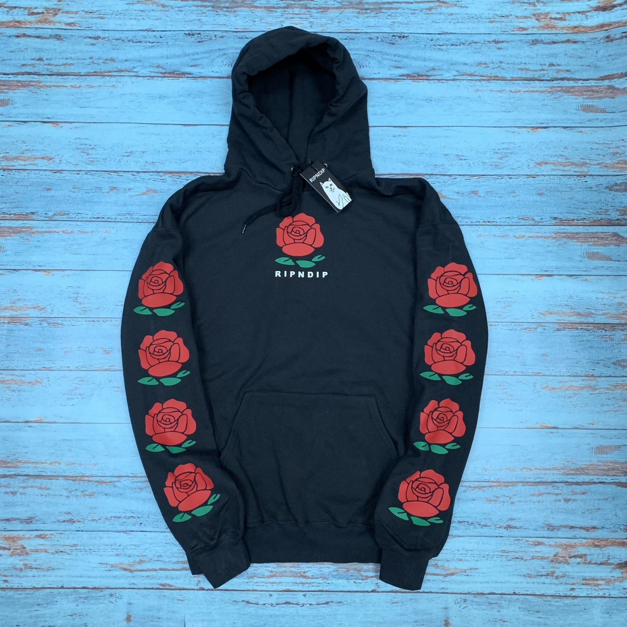 

Худи A SHO Roses  черный, Худи A SHO Roses M черный