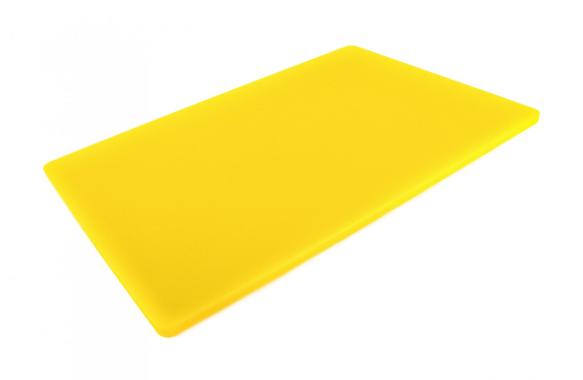 

Двусторонняя разделочная доска LDPE, 600 × 400 × 13 мм, желтая