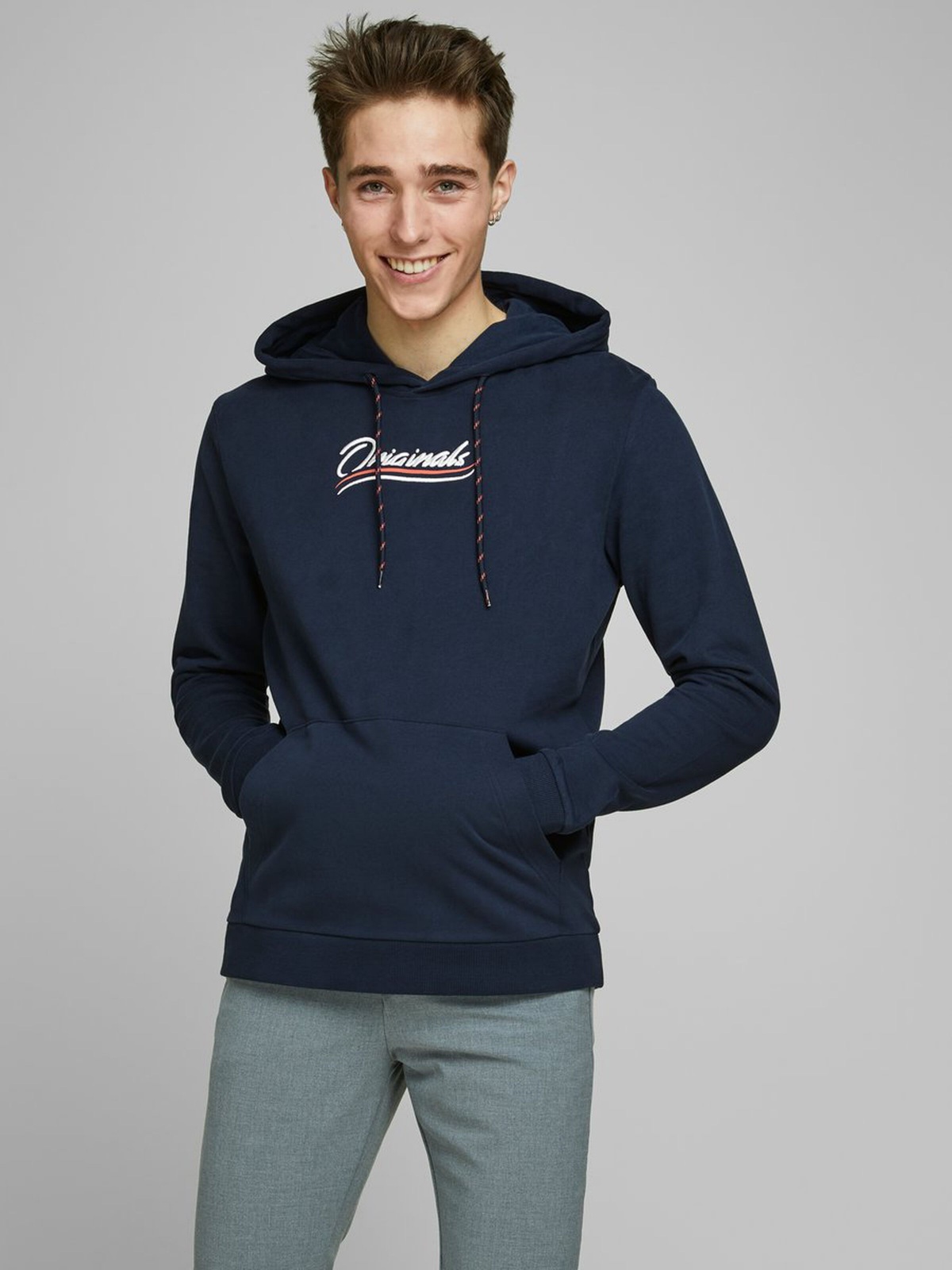 

Толстовка Jack & Jones  Темно-синий 12168055Navy, Толстовка Jack & Jones M Темно-синий 12168055Navy