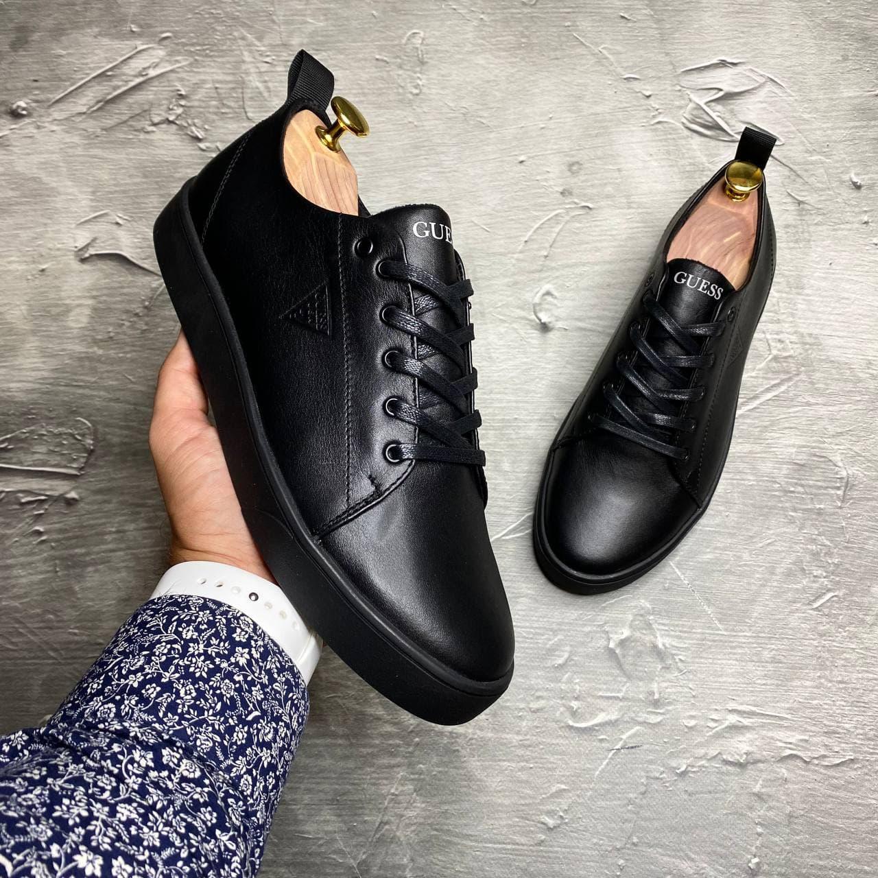 

Кроссовки мужские Guess кожаные (натуральная кожа)