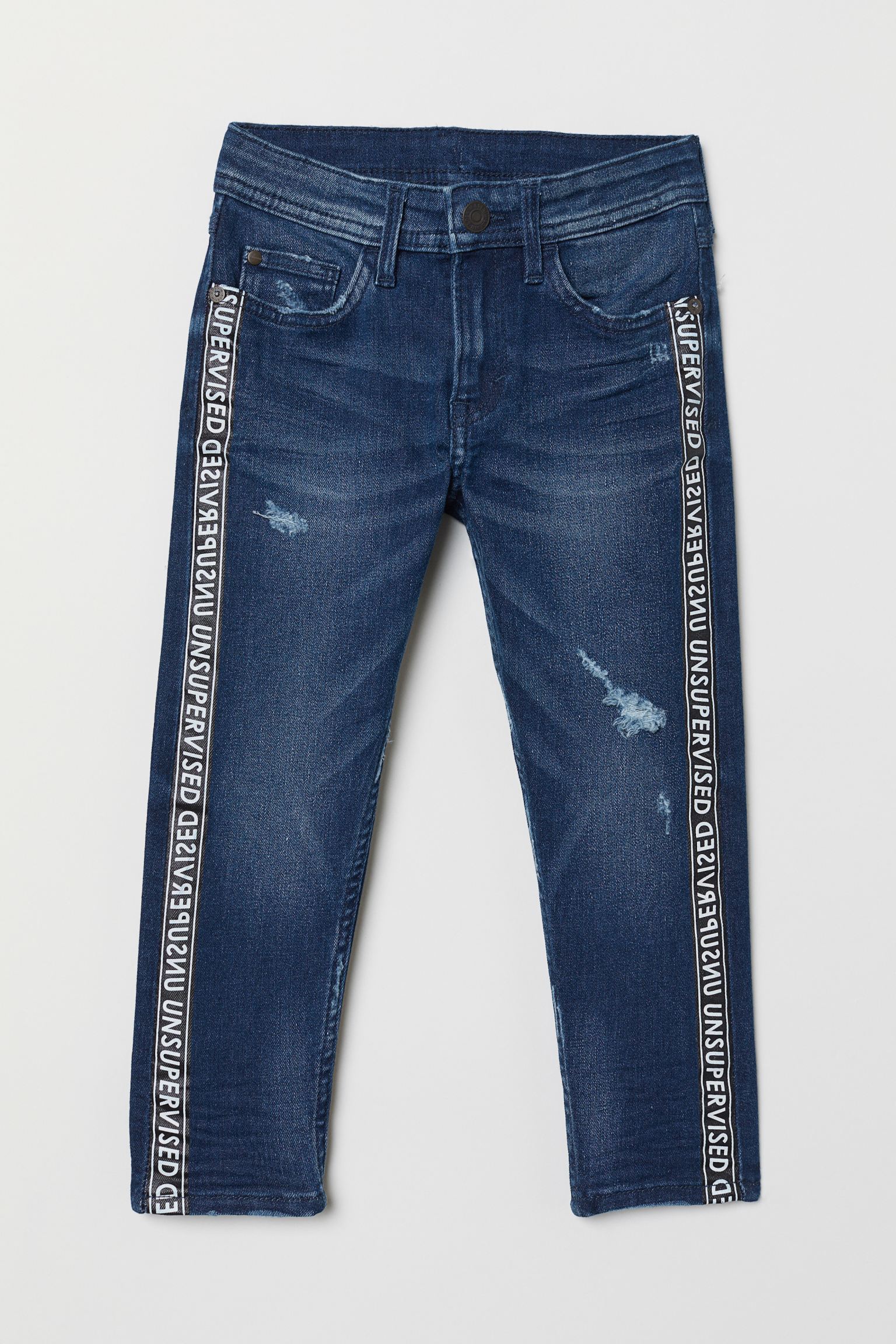 

Джинсы для мальчика H&M 128 размер синие 0682959002