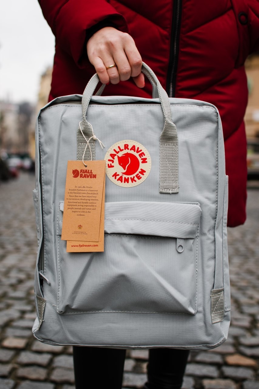 

Молодежный городской рюкзак Fog серый