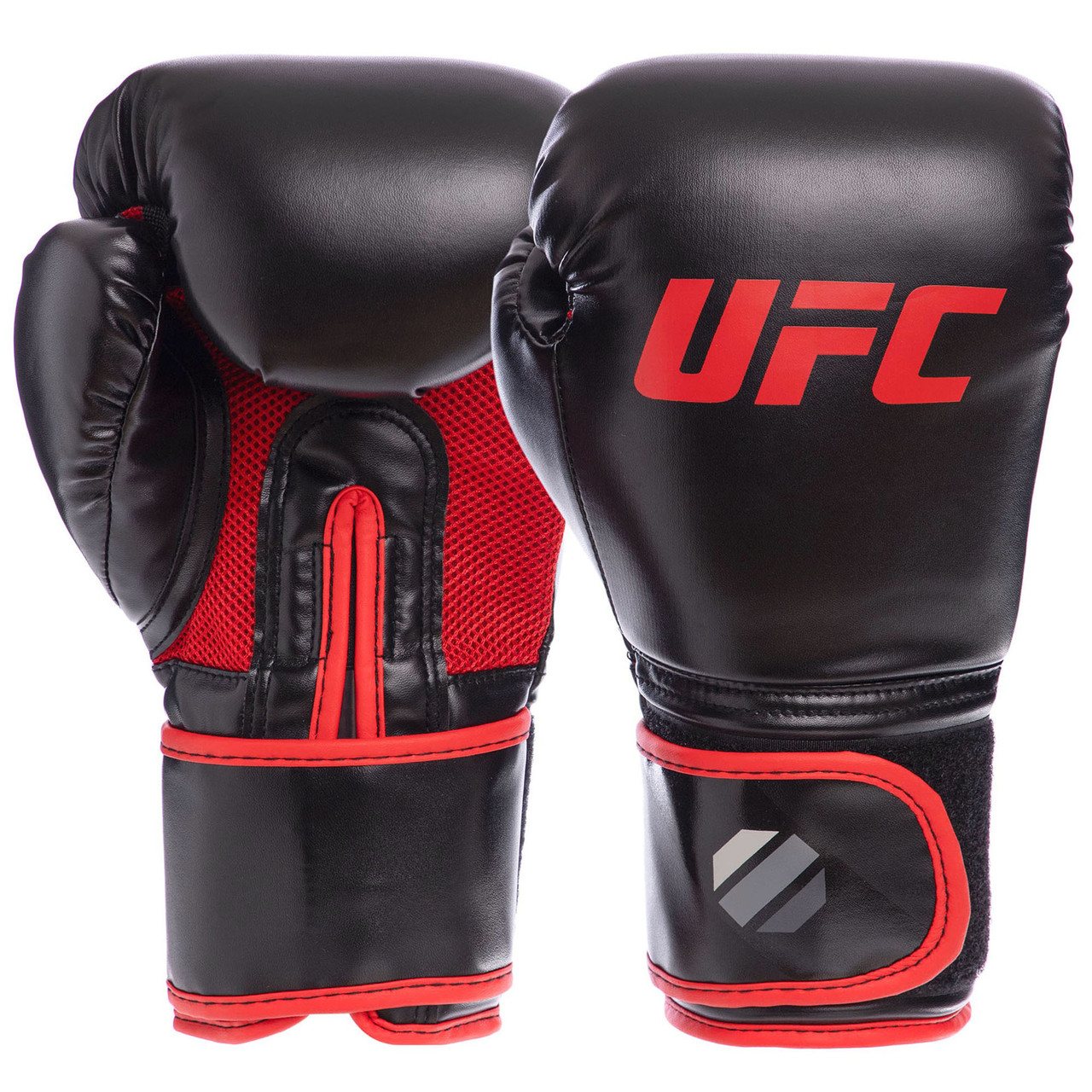 

Боксерские перчатки UFC Boxing UBCF-75605 10 унций черно-красные