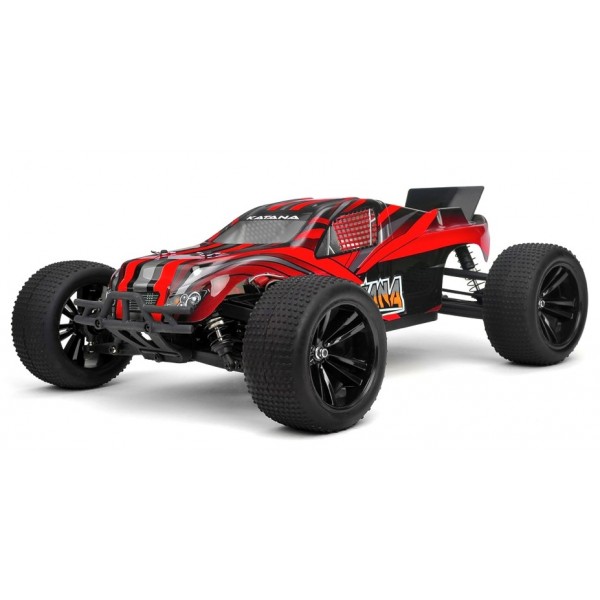 

Машинка Радиоуправляемая Трагги Himoto Katana E10XTL Brushless New 1:10 красный