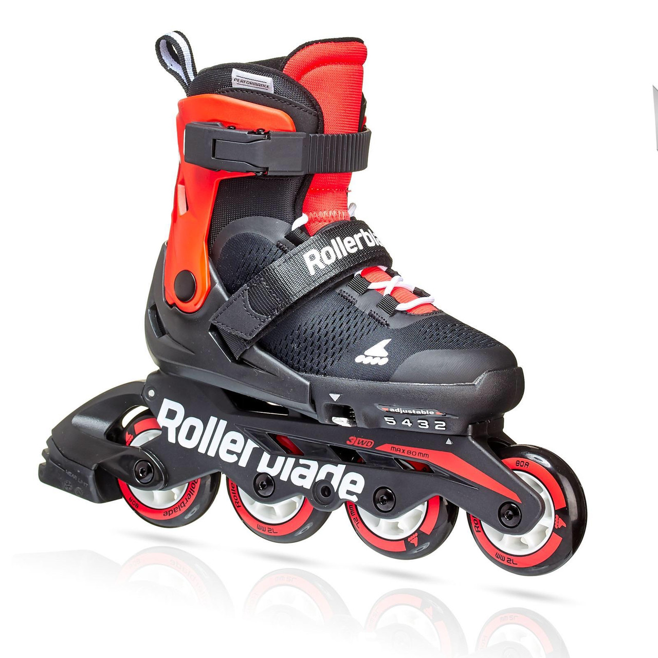 

Rollerblade Microblade SE Black/Lime Красный, 36.5-40.5