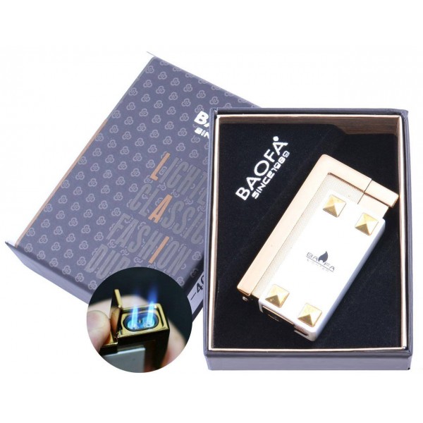 

Зажигалка подарочная (Остро пламя) 4040 White