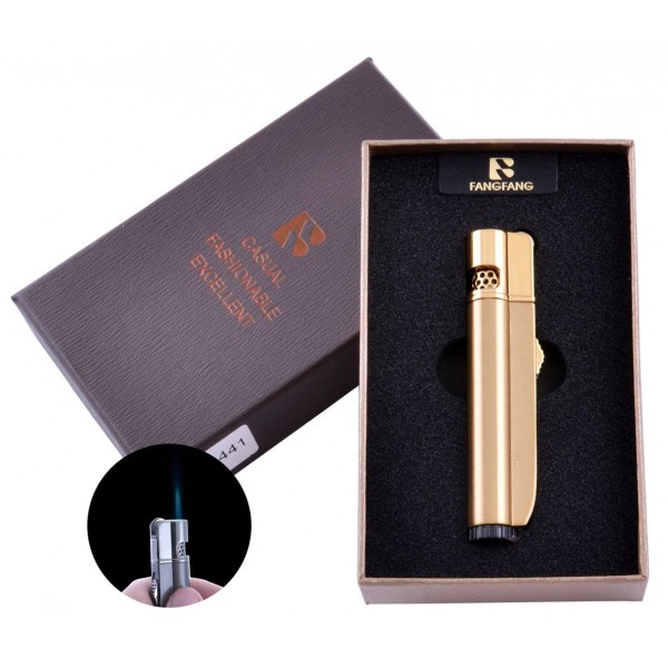 

Зажигалка в подарочной коробке (Острое пламя) 4441 Gold