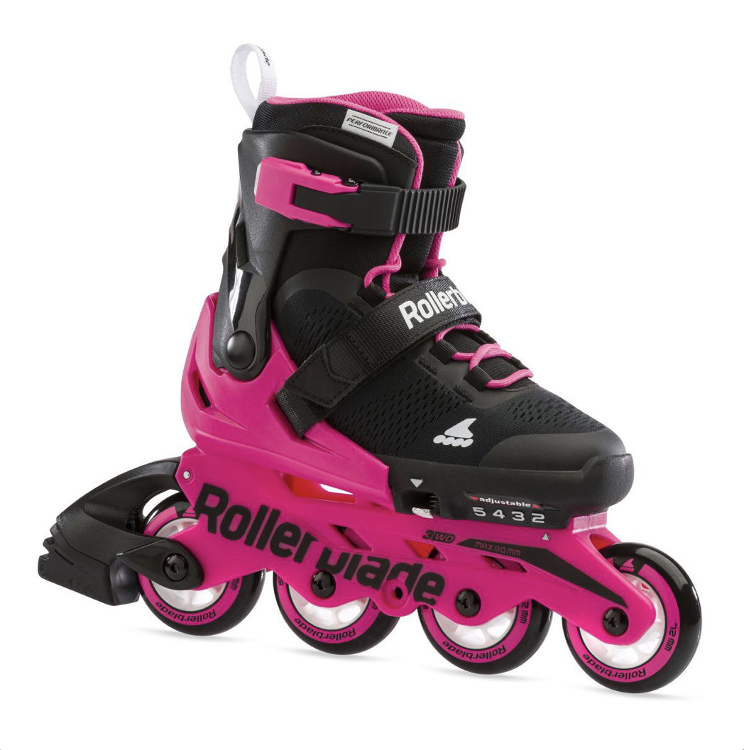 

Ролики розовые Rollerblade Microblade G 2021 Розовый Неон, 36.5-40.5