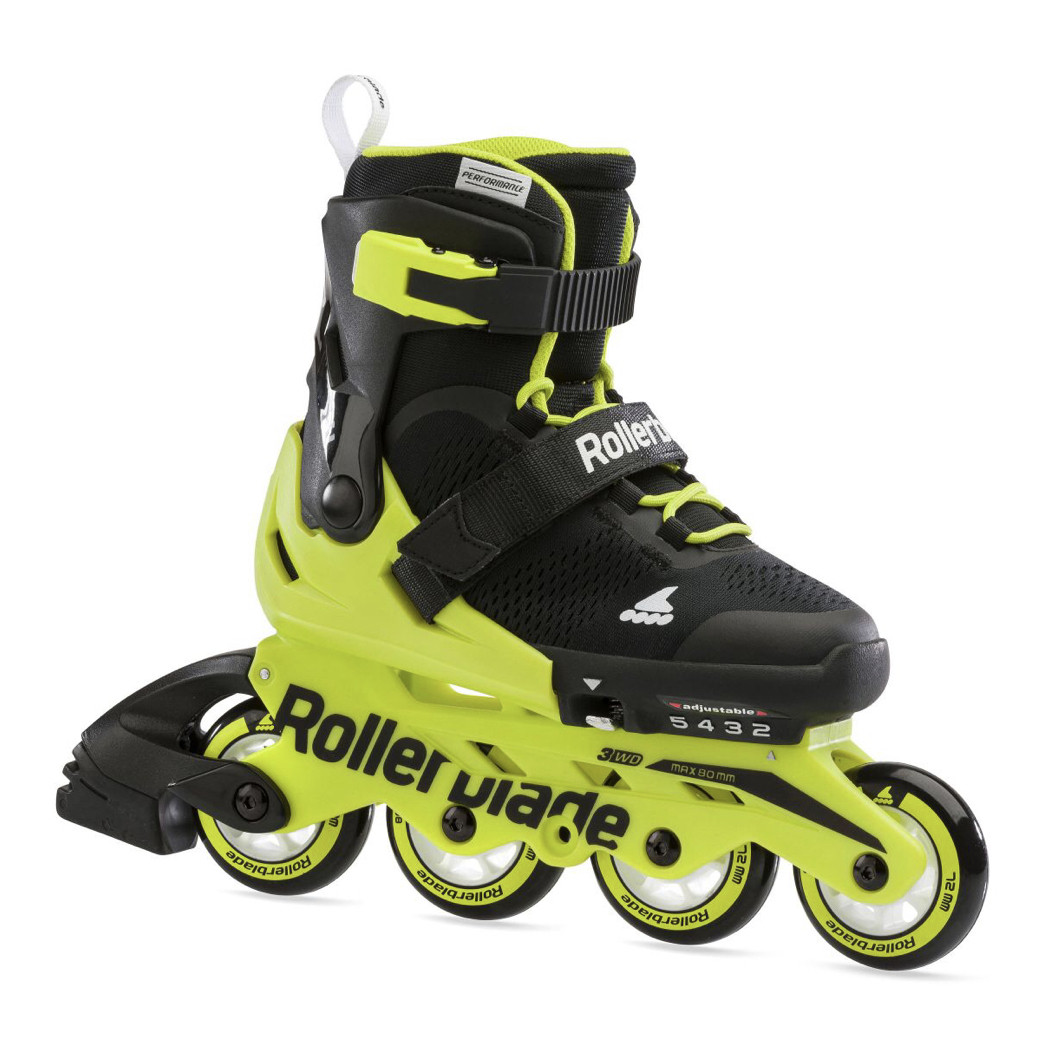 

Rollerblade Microblade SE Black/Lime Салатовый Неон, 33-36.5