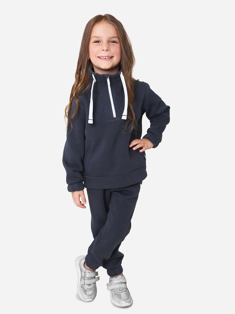 

Спортивный костюм утепленный Timbo K073699 134 см Серый
