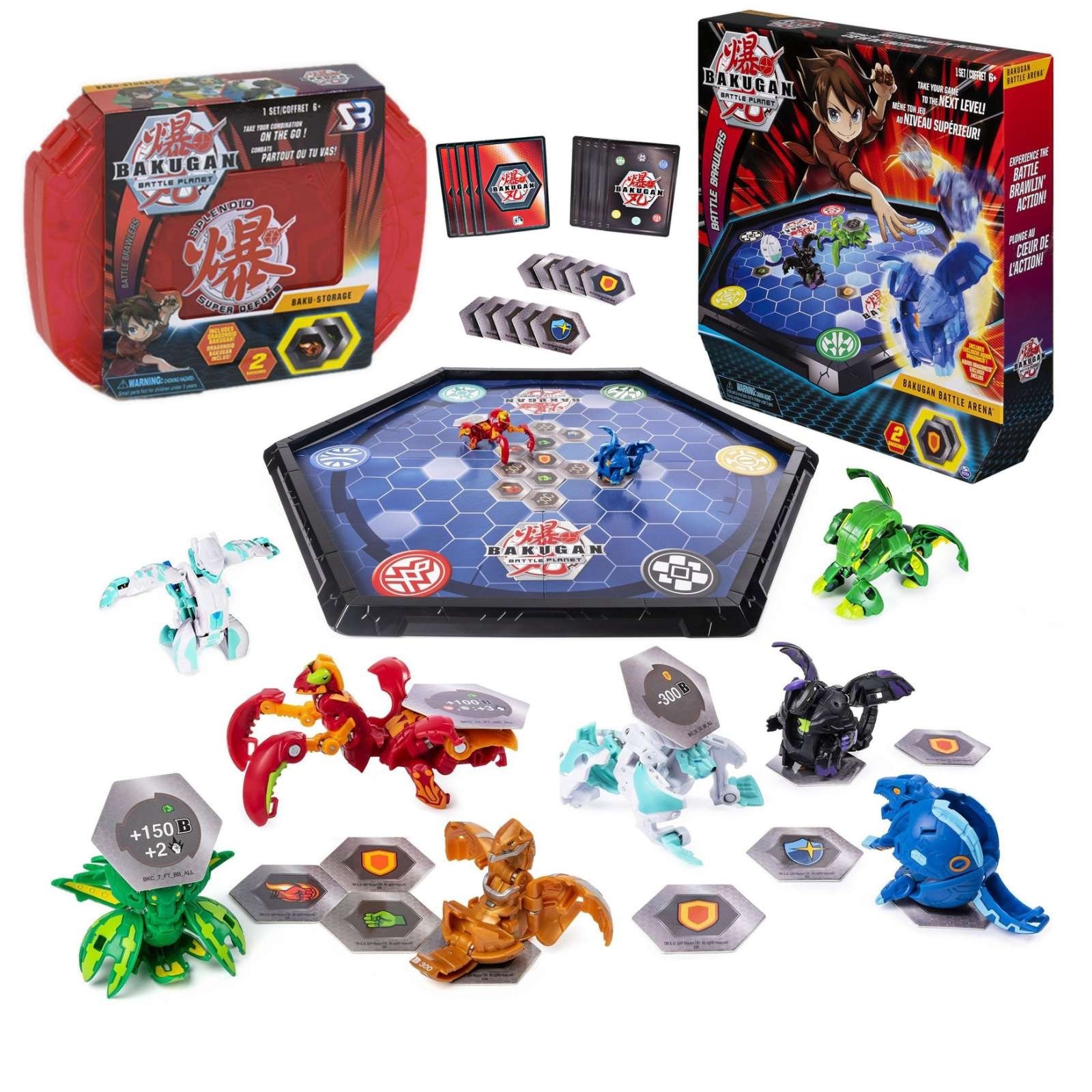 Бакуган, игровой набор Bakugan Battle 8 шт. + арена + кейс, бокс для  бакуганов, красный – фото, отзывы, характеристики в интернет-магазине  ROZETKA от продавца: Sabi | Купить в Украине: Киеве, Харькове, Днепре,  Одессе, Запорожье, Львове