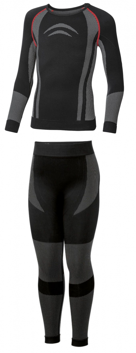 

Комплект термобелья для мальчика Crivit 315605 122-128 СМ Черный 66275