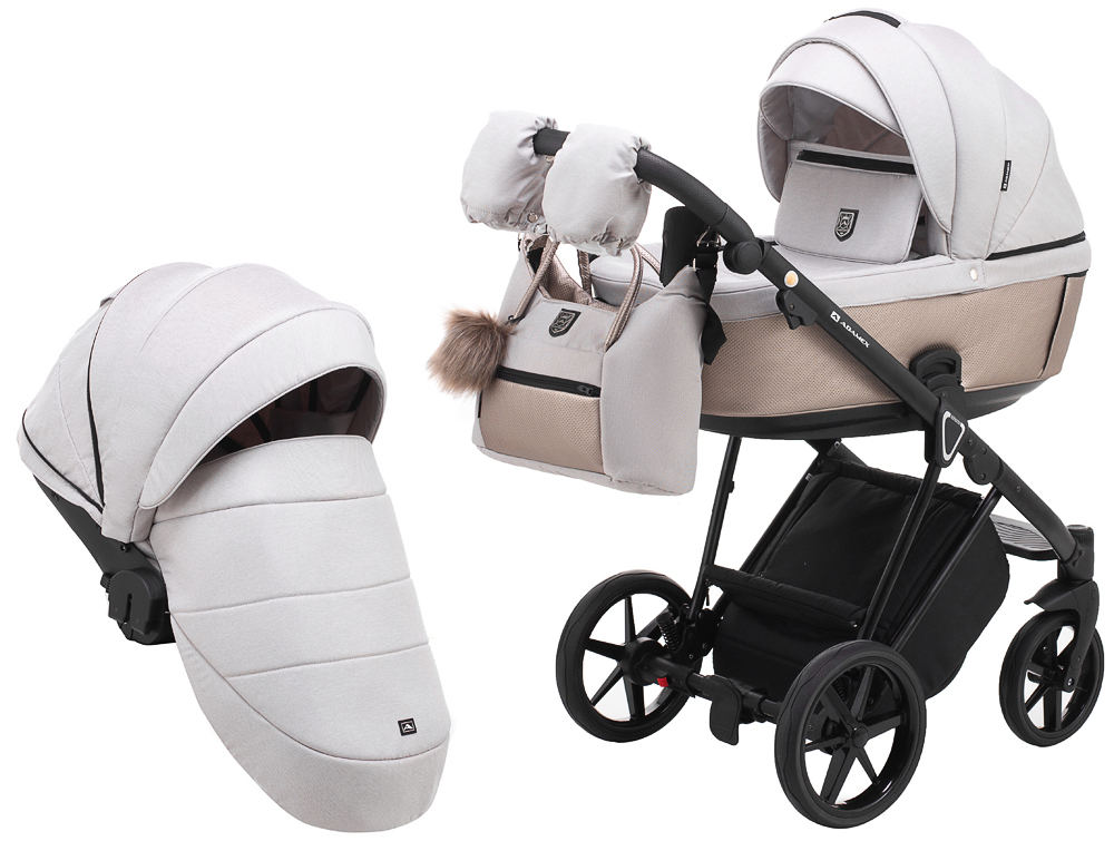 

Коляска 2 в 1 Adamex Belissa TIP PS-51