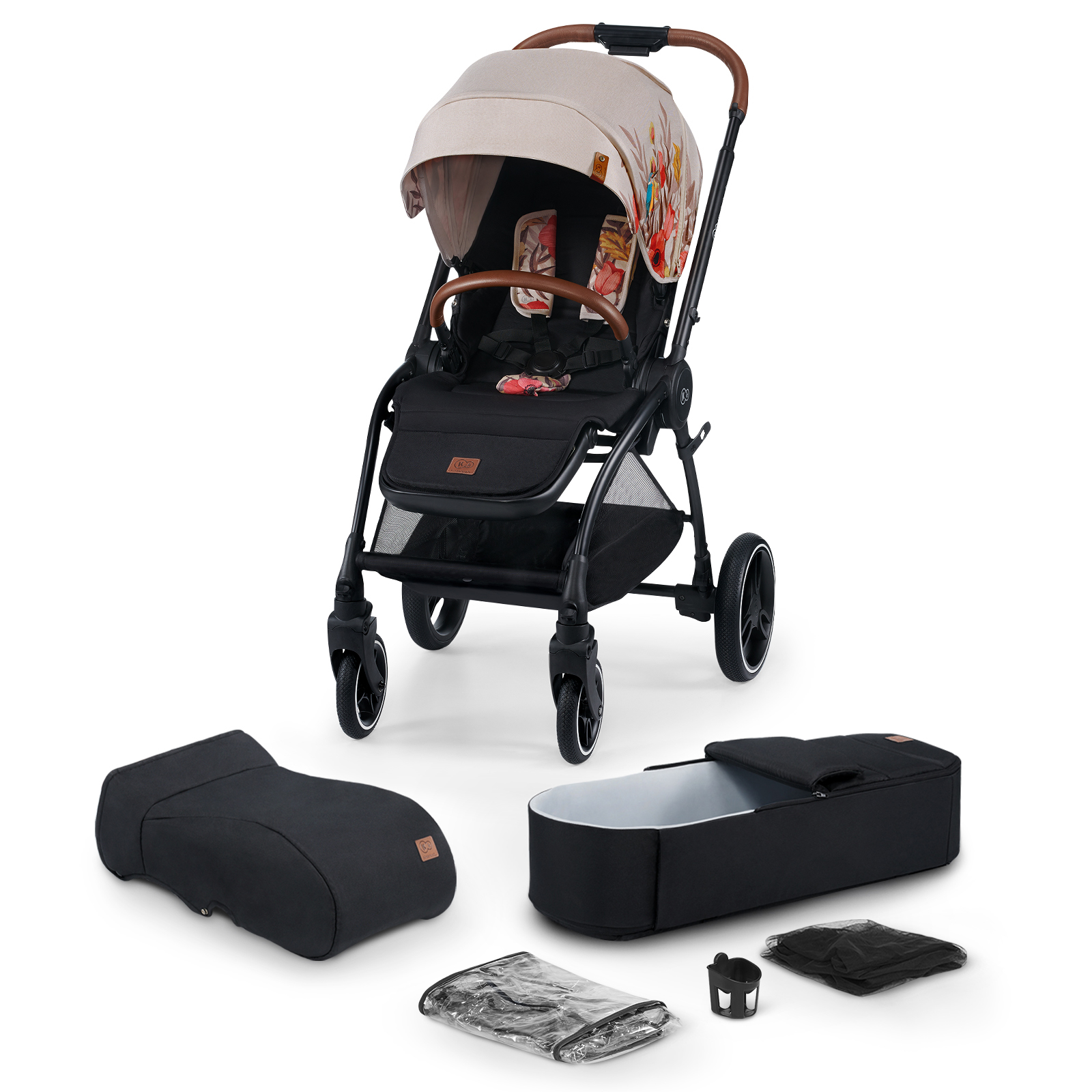 

Универсальная коляска 2 в 1 Kinderkraft Evolution Cocoon Bird (KKWEVCOBIR2000)