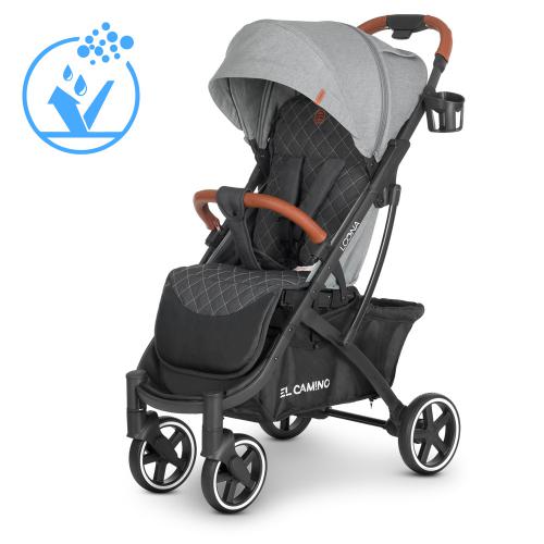 

Коляска детская EL CAMINO ME 1090L LOONA Gray
