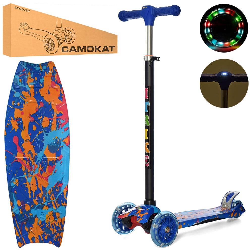 

Детский трехколесный самокат iTrike JR 3-055-L-WP3 MAXI