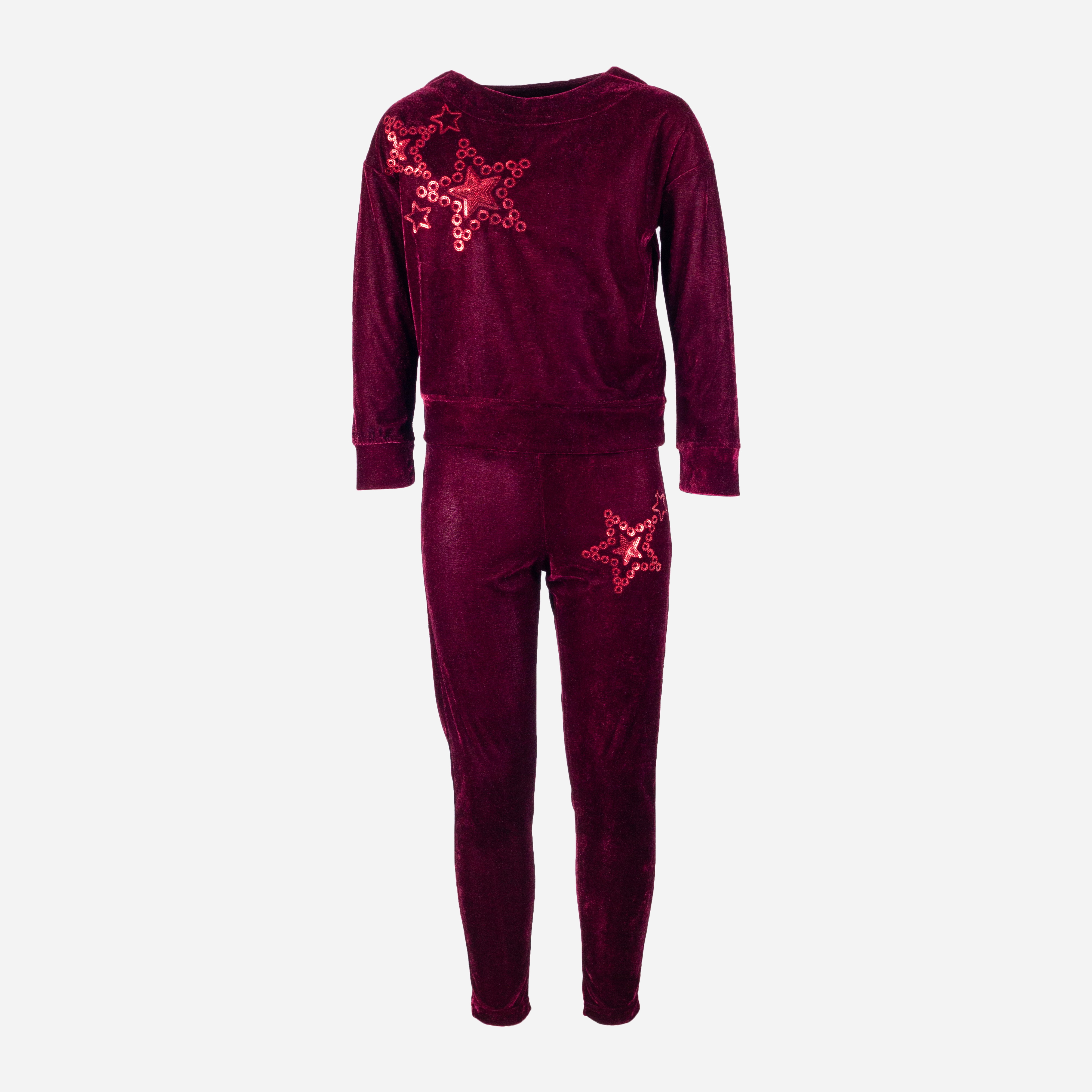 

Спортивный костюм Flash 19G116-4-3735 128 см Бордовый