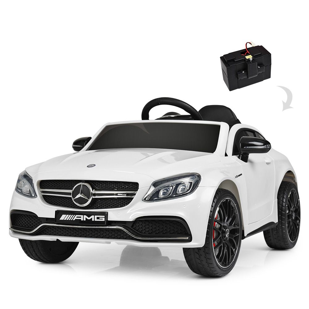 

Детский электромобиль BAMBI M 4010 EBLR-1 Mercedes, с мягким сиденьем