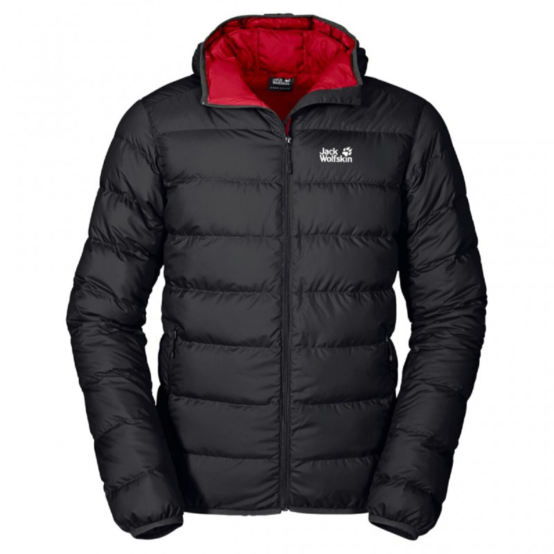 

Пуховик чоловічий Jack Wolfskin Helium Men 1200573 L, т.сір.